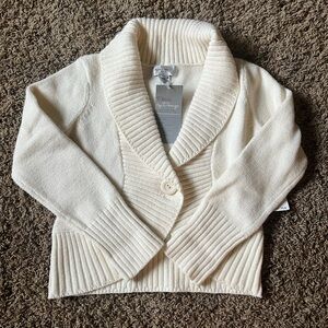 Nine West Cream Cardigan Sweater